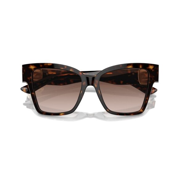 New Dolce & Gabbana Havana Square DG4470 502/13 Sunglasses Women - Picture 4 of 6